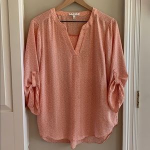 Chaus New York V neck blouse